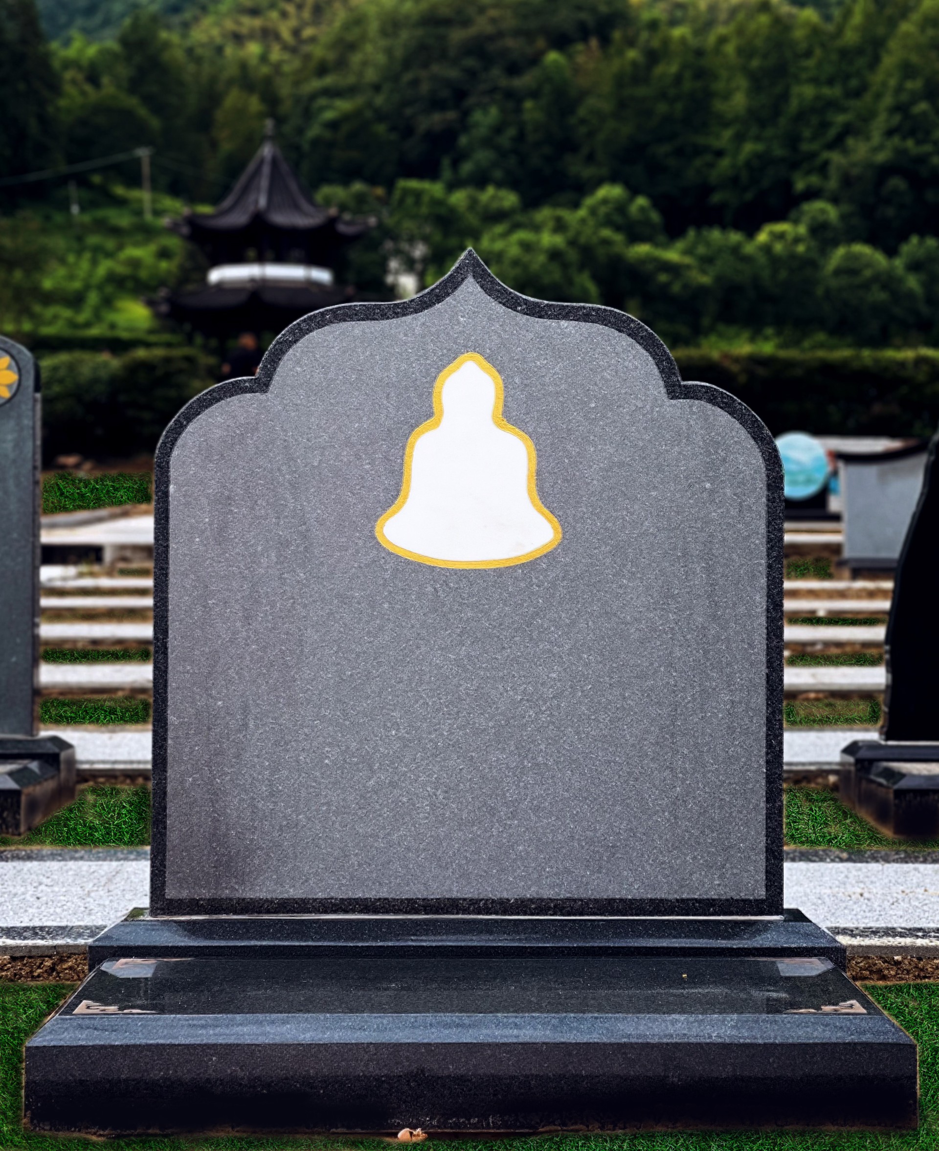 绿地墓碑